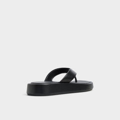 Aldo Grettle Black Women's Flats - Flip flop, Flatform Black