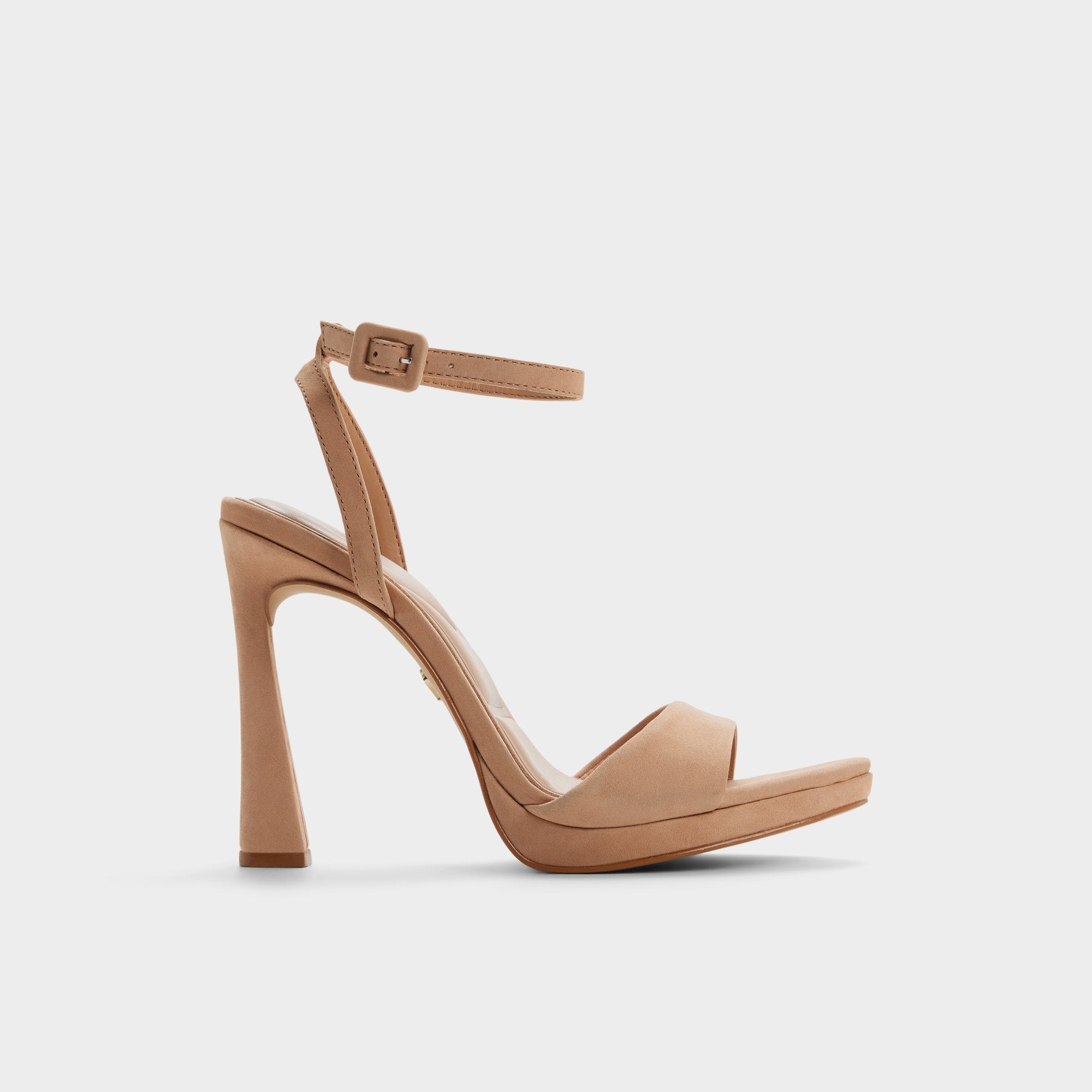 Aldo Ivette in Medium Beige - Strappy heeled sandal, Platform Medium Beige