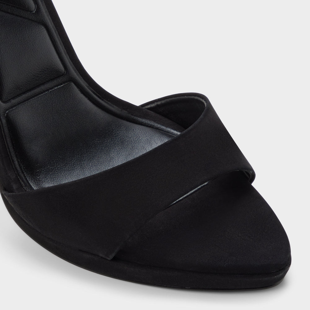 Aldo Ivette in Black - Heeled sandal, Platform Black