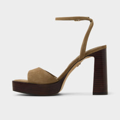 Aldo Lothon in Other Green - Strappy heeled sandal, Platform Other Green