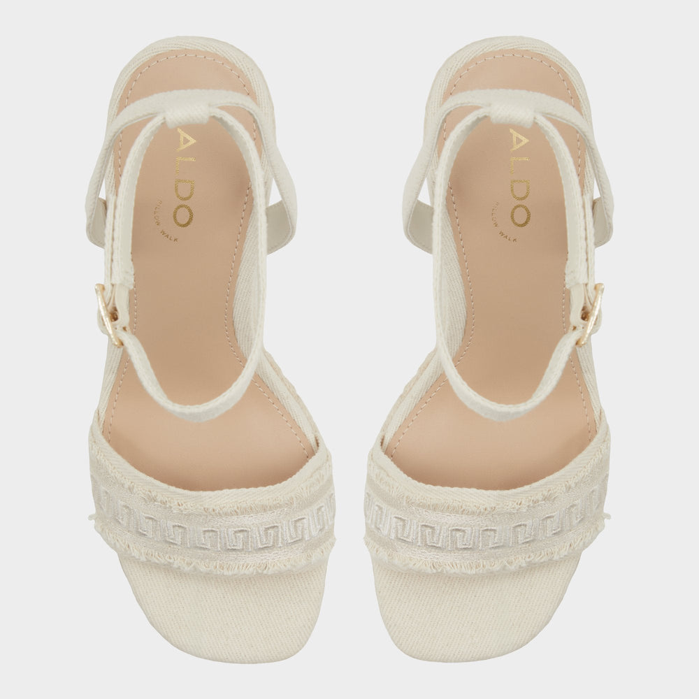 Aldo Aberitram Other White Women's Wedges - Wedge sandal Other white