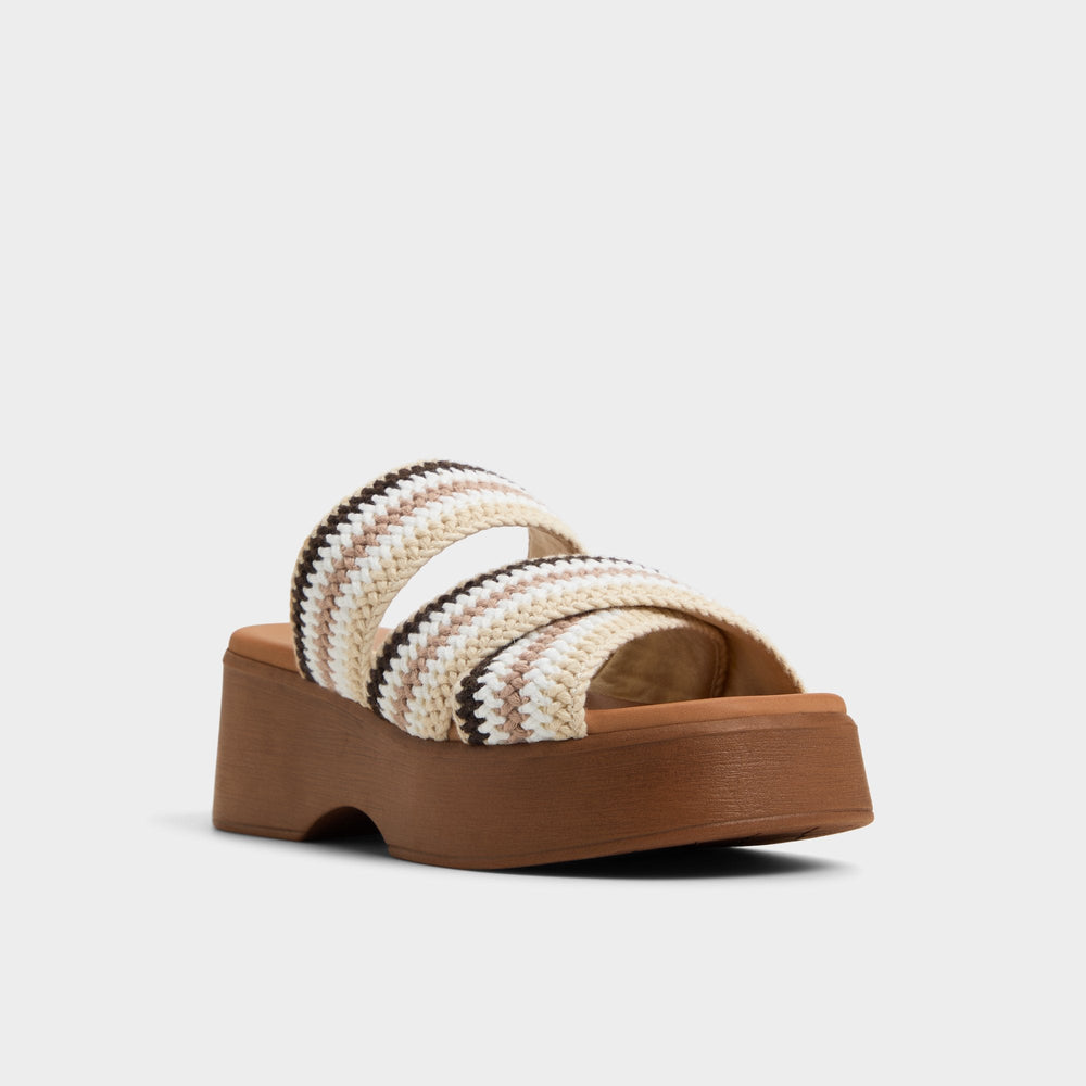 Aldo Galadode Neutral Women's Wedges - Wedge sandal Neutral