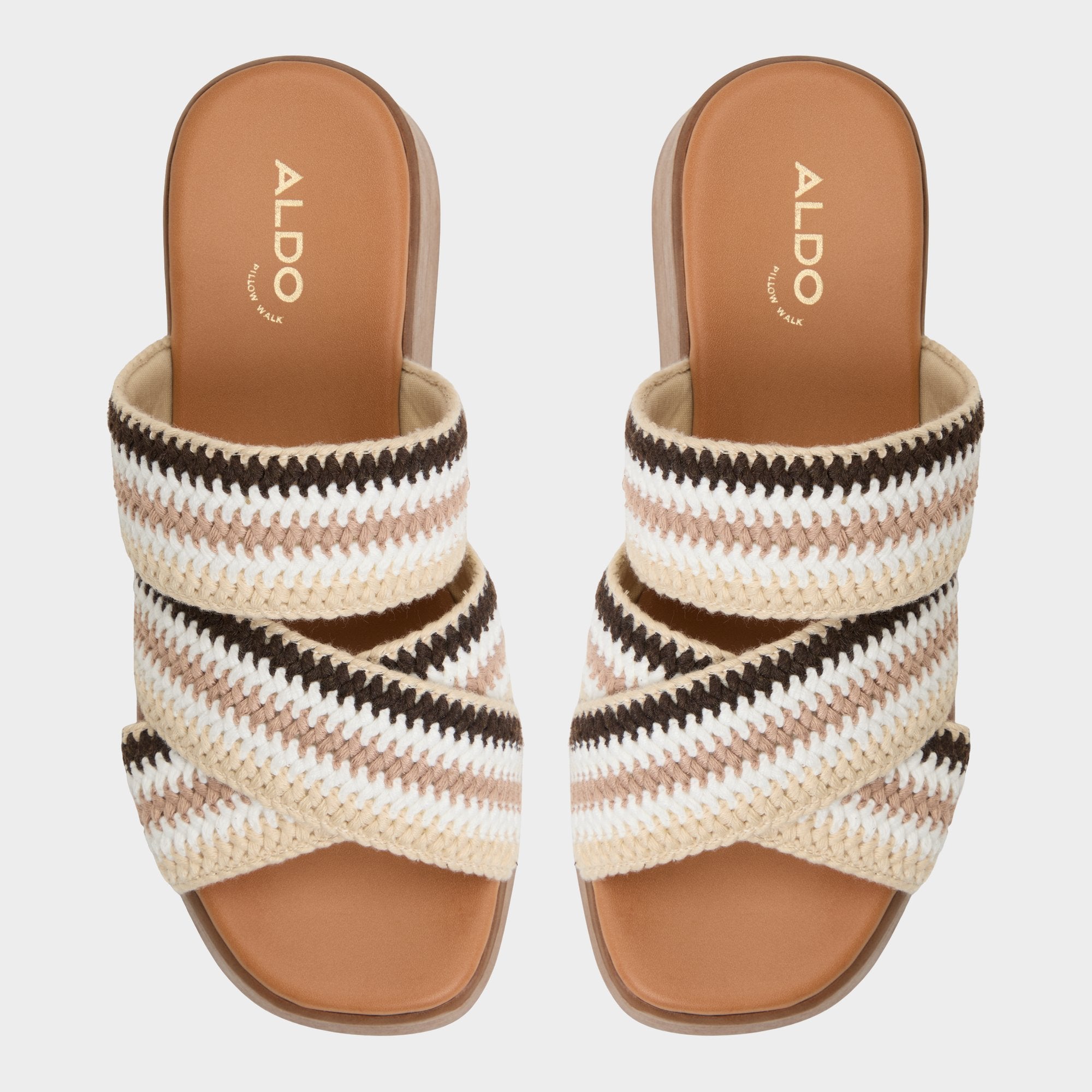 Aldo Galadode Neutral Women's Wedges - Wedge sandal Neutral