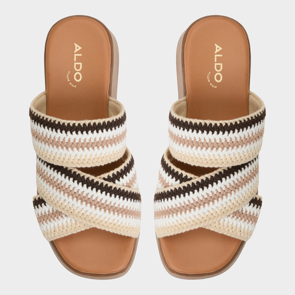 Aldo Galadode Neutral Women's Wedges - Wedge sandal Neutral