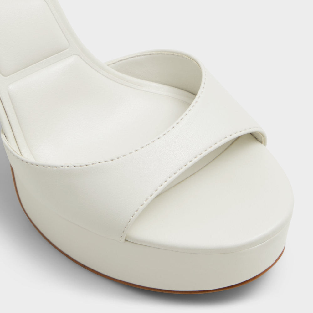 Aldo Valoria White Women's Platform sandals - Strappy heeled sandal White