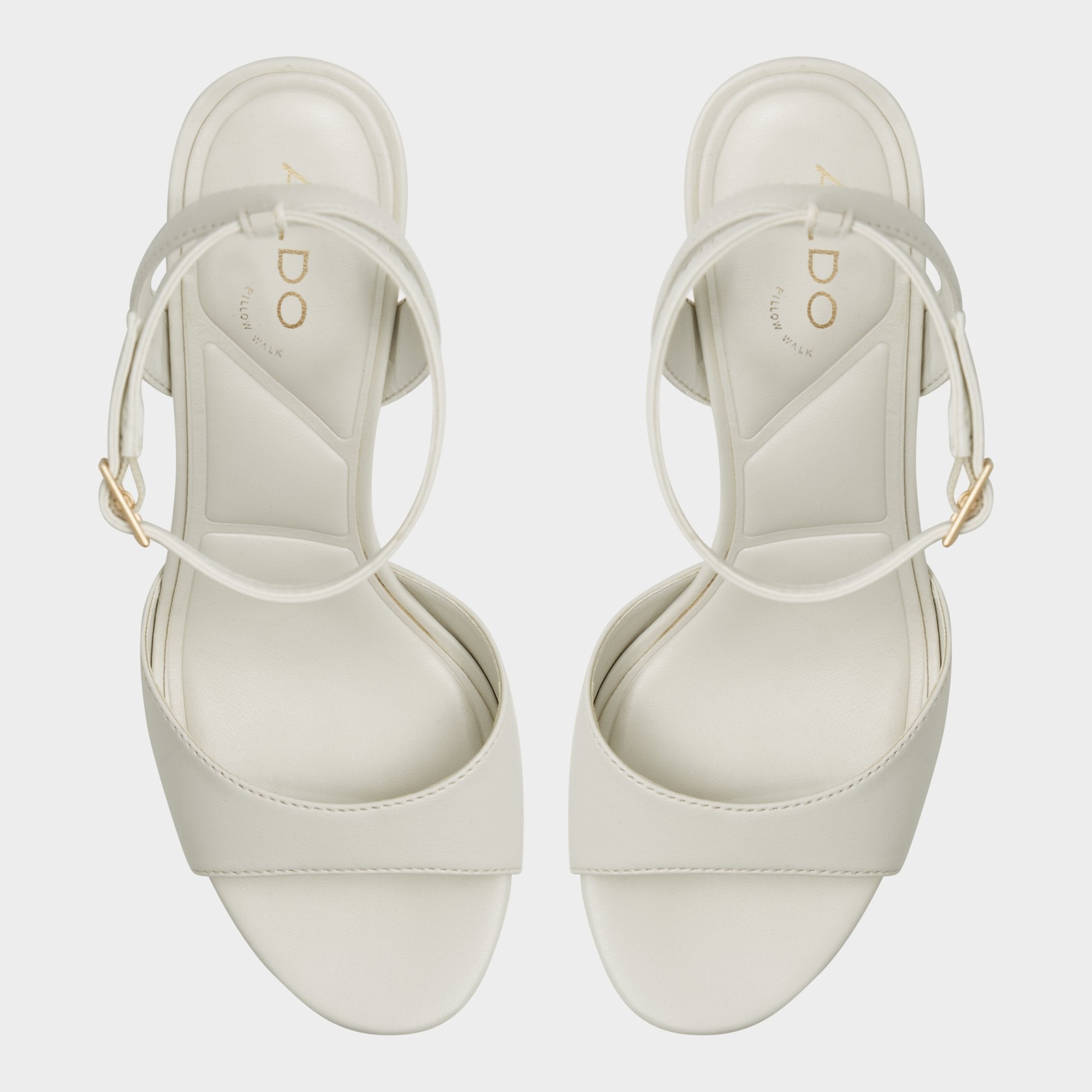 Aldo Valoria White Women's Platform sandals - Strappy heeled sandal White