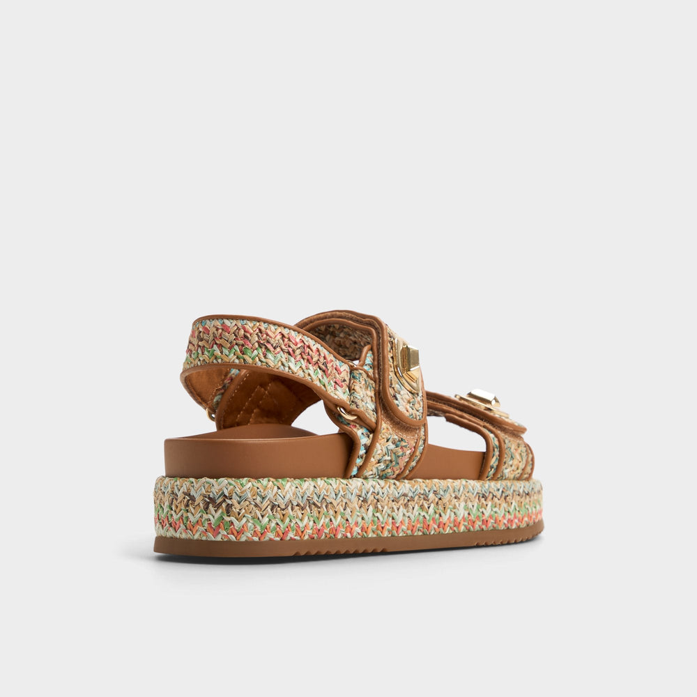Aldo Sunhaven Bright Multi Women's Platform sandals - Footbed sandal Bright multi