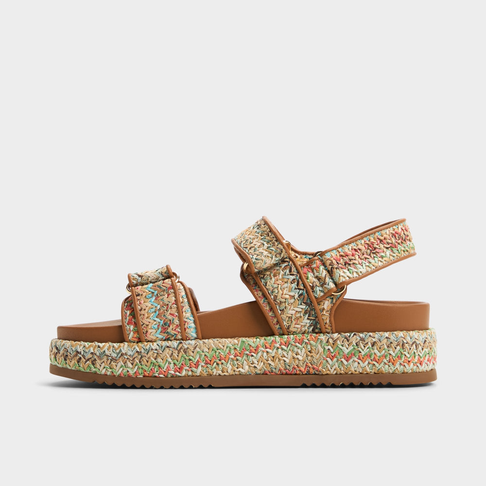 Aldo Sunhaven Bright Multi Women's Platform sandals - Footbed sandal Bright multi