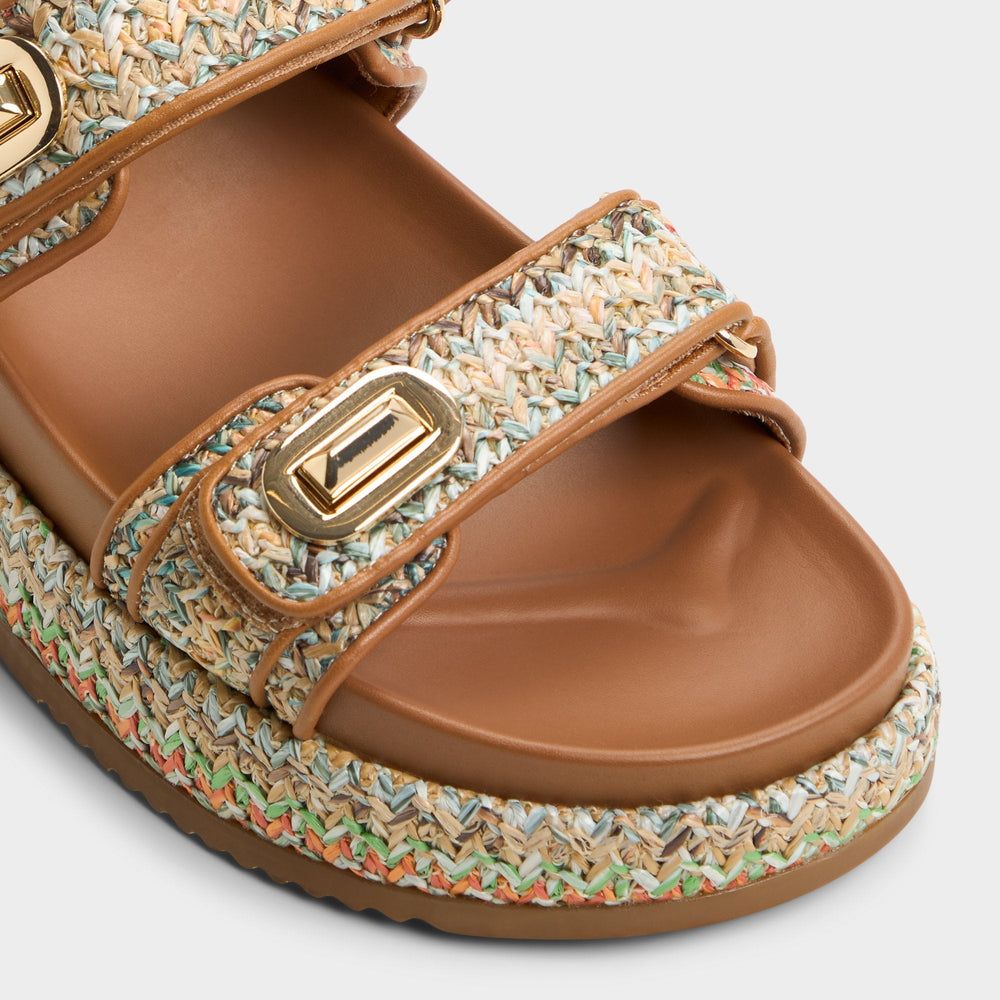 Aldo Sunhaven Bright Multi Women's Platform sandals - Footbed sandal Bright multi