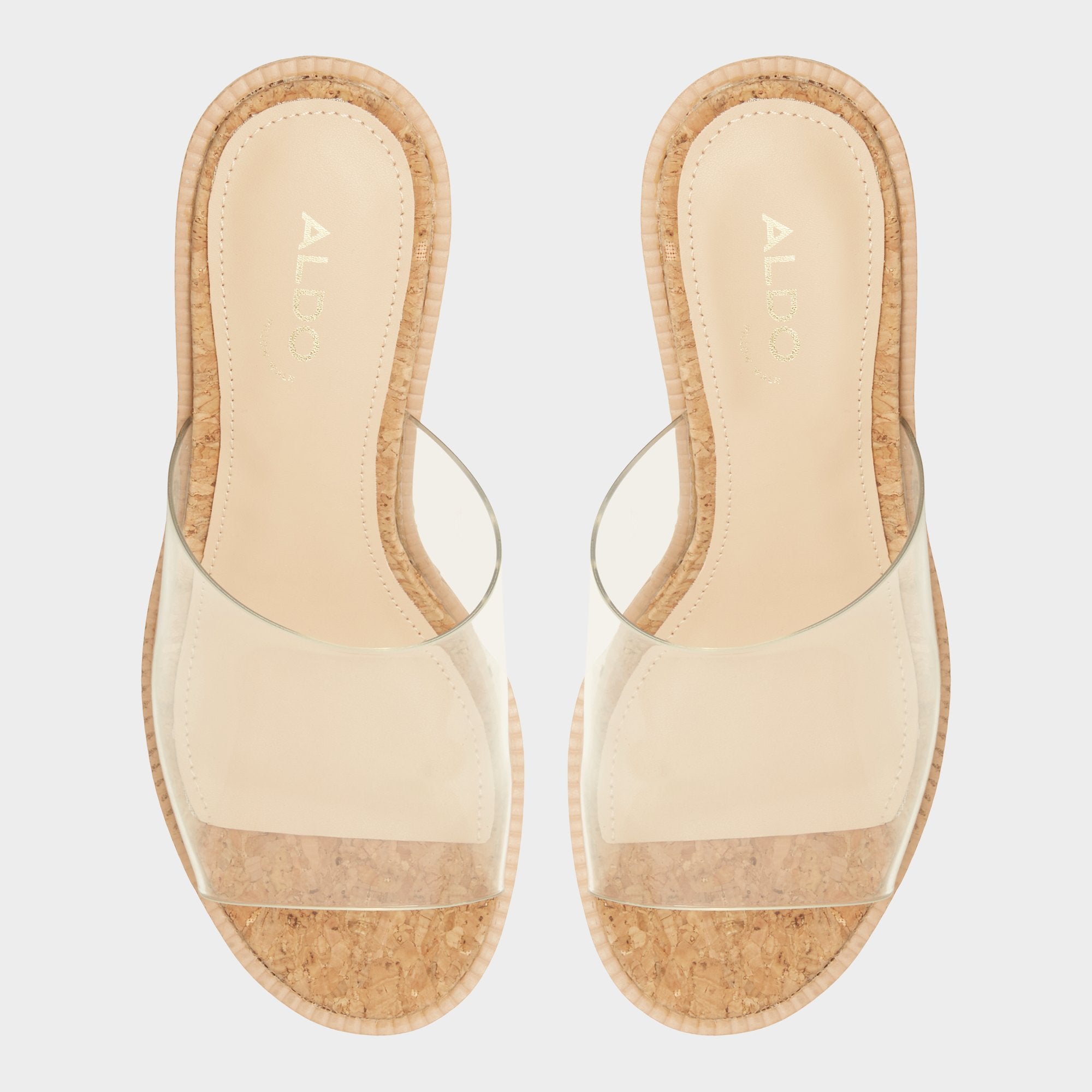 Aldo Midsommar Clear Women's Wedges - Wedge sandal, Wedge heel Clear