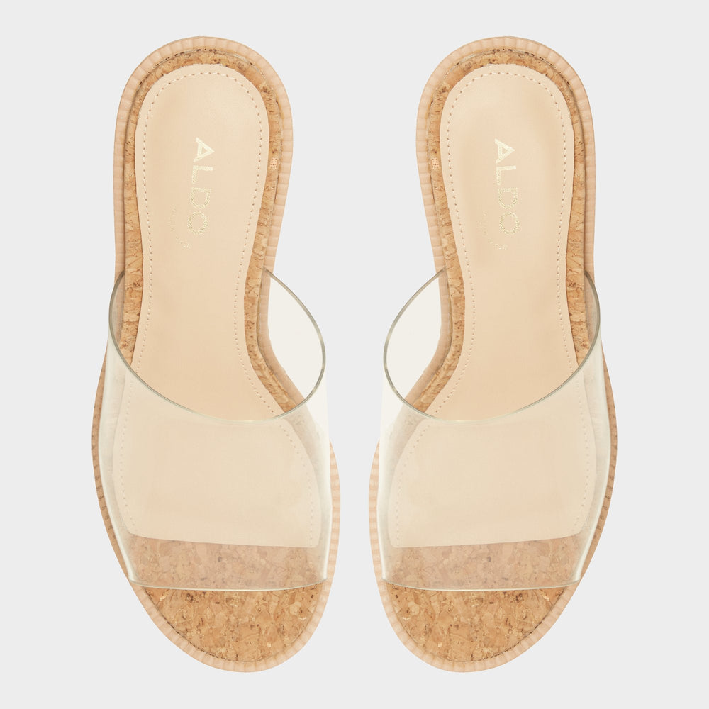 Aldo Midsommar Clear Women's Wedges - Wedge sandal, Wedge heel Clear