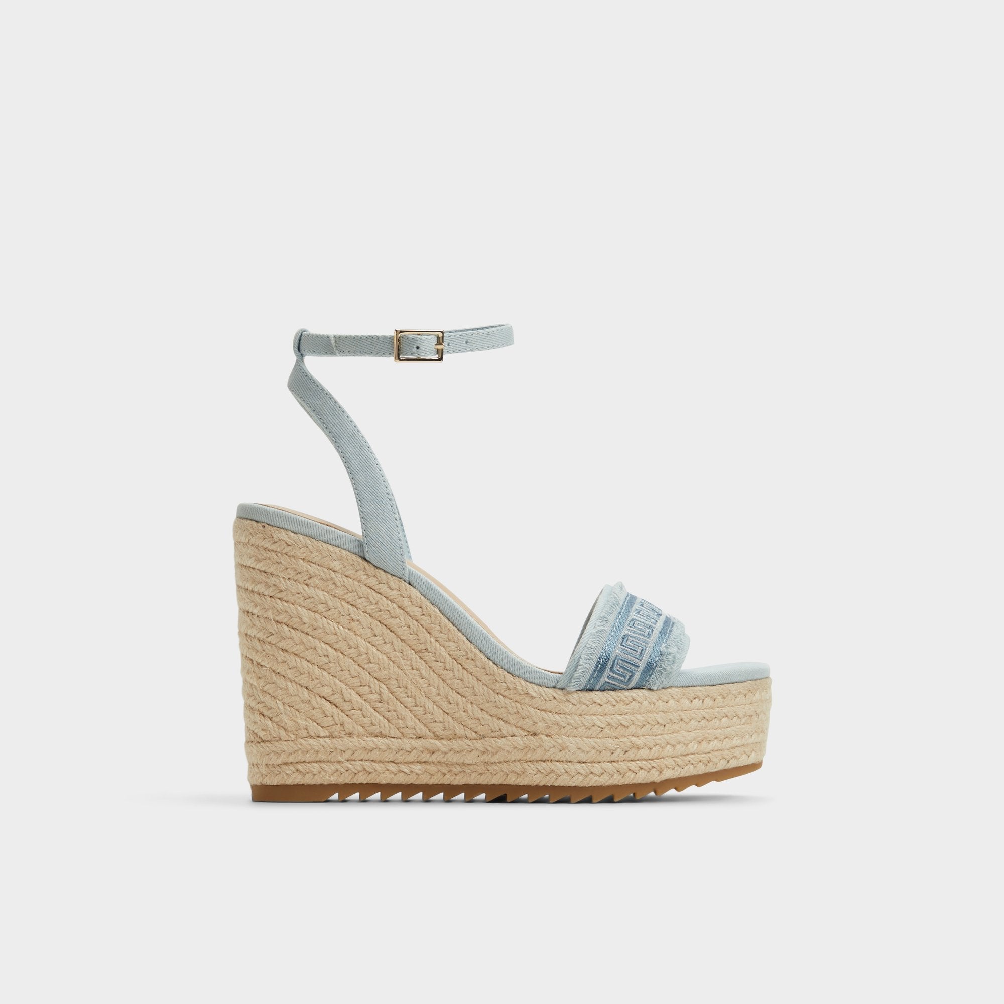 Aldo Aberitram Denim Women's Platform sandals - Wedge sandal Denim
