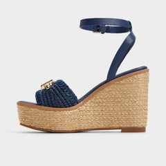 Aldo Ybylin Navy Women's Platform sandals - Wedge sandal Navy