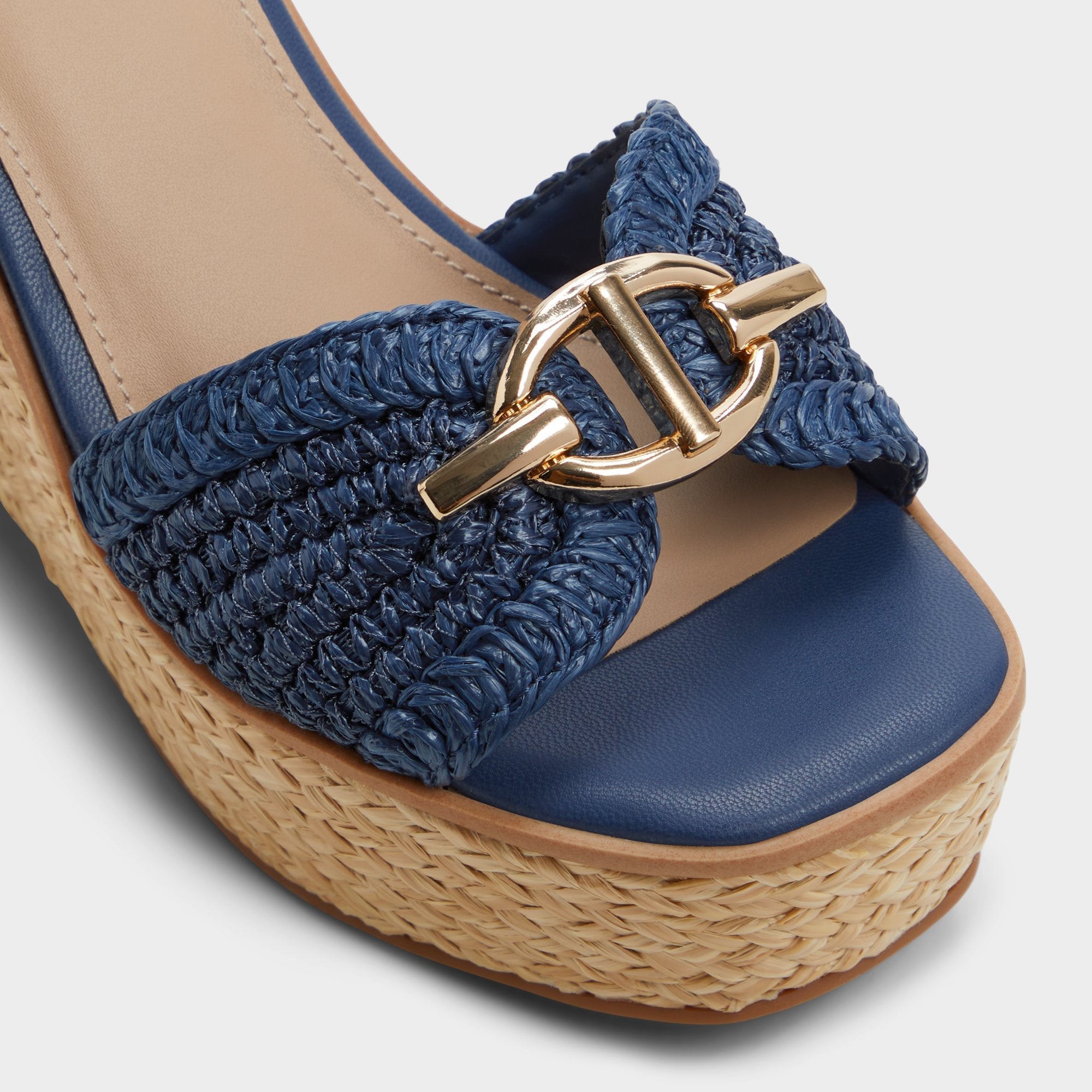 Aldo Ybylin Navy Women's Platform sandals - Wedge sandal Navy