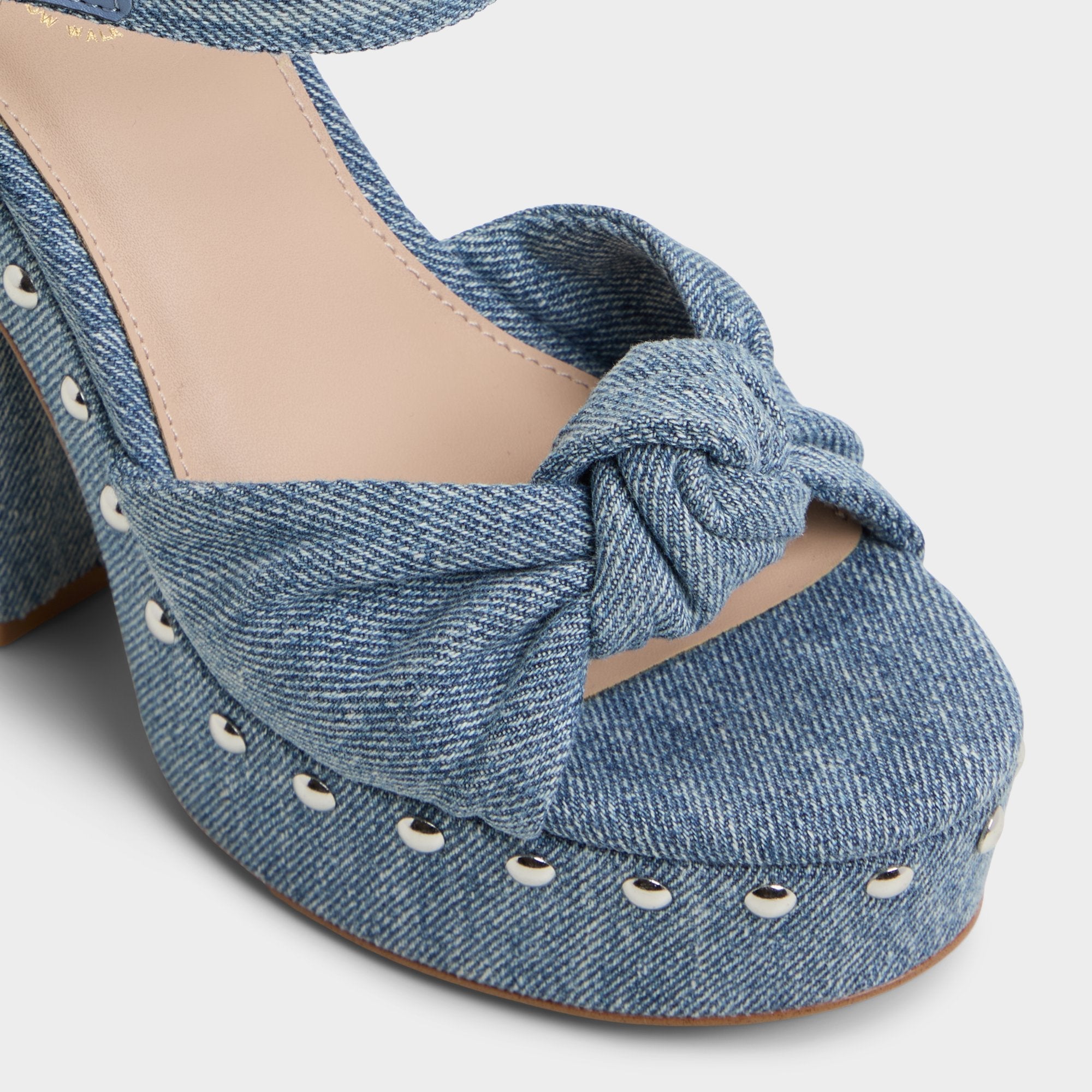 Aldo Ulialdan Blue Combo Women's Platform sandals - Strappy heeled sandal Blue Combo