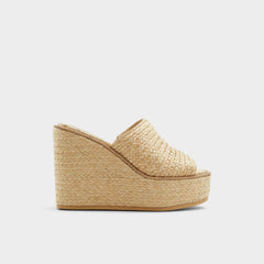 Aldo Midsommar Open Natural Women's Wedges - Wedge sandal, Wedge heel Open natural