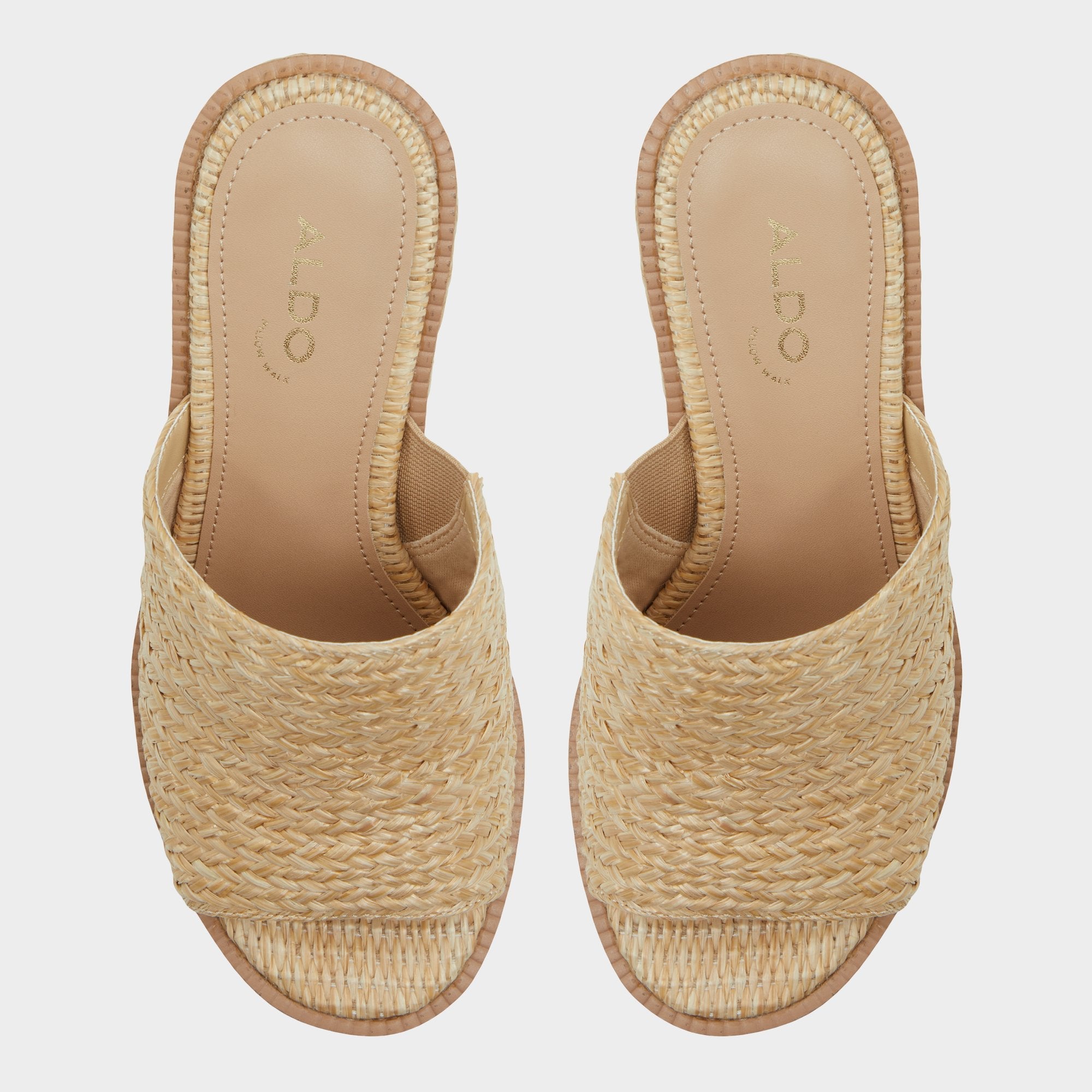 Aldo Midsommar Open Natural Women's Wedges - Wedge sandal, Wedge heel Open natural