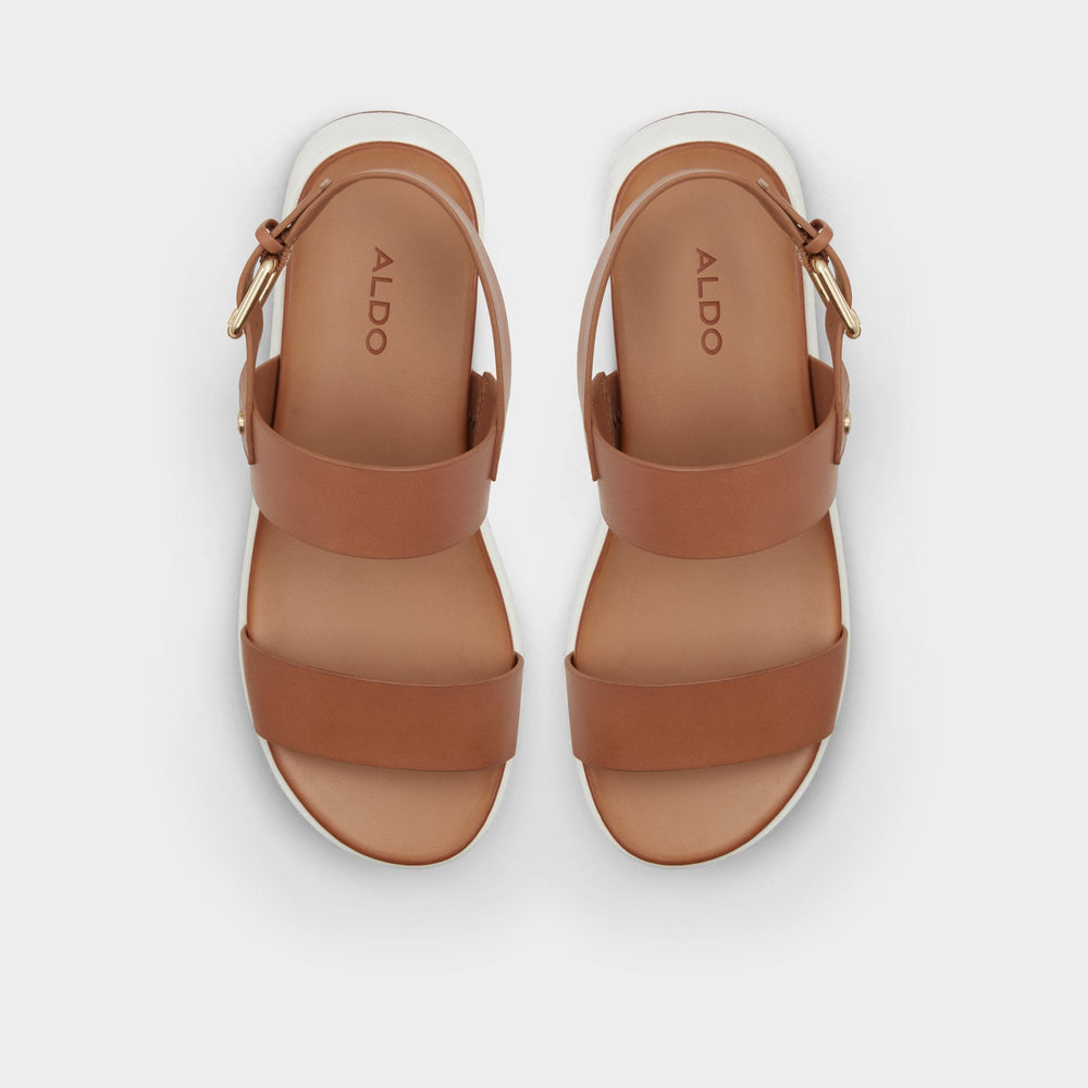 Aldo Silyia Dark Beige Women's Sandals - Flat sandal Dark Beige