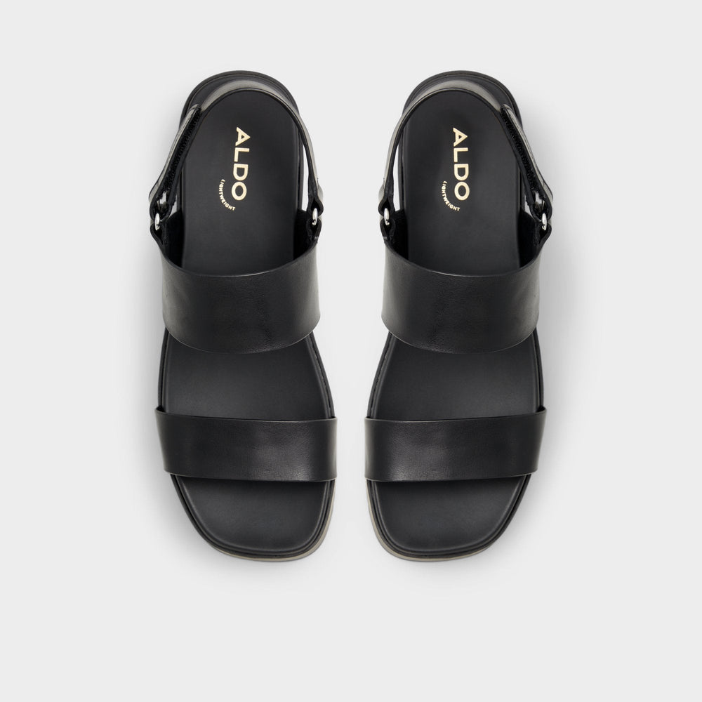 Aldo Thila Open Black Women's Wedges - Wedge sandal Open Black