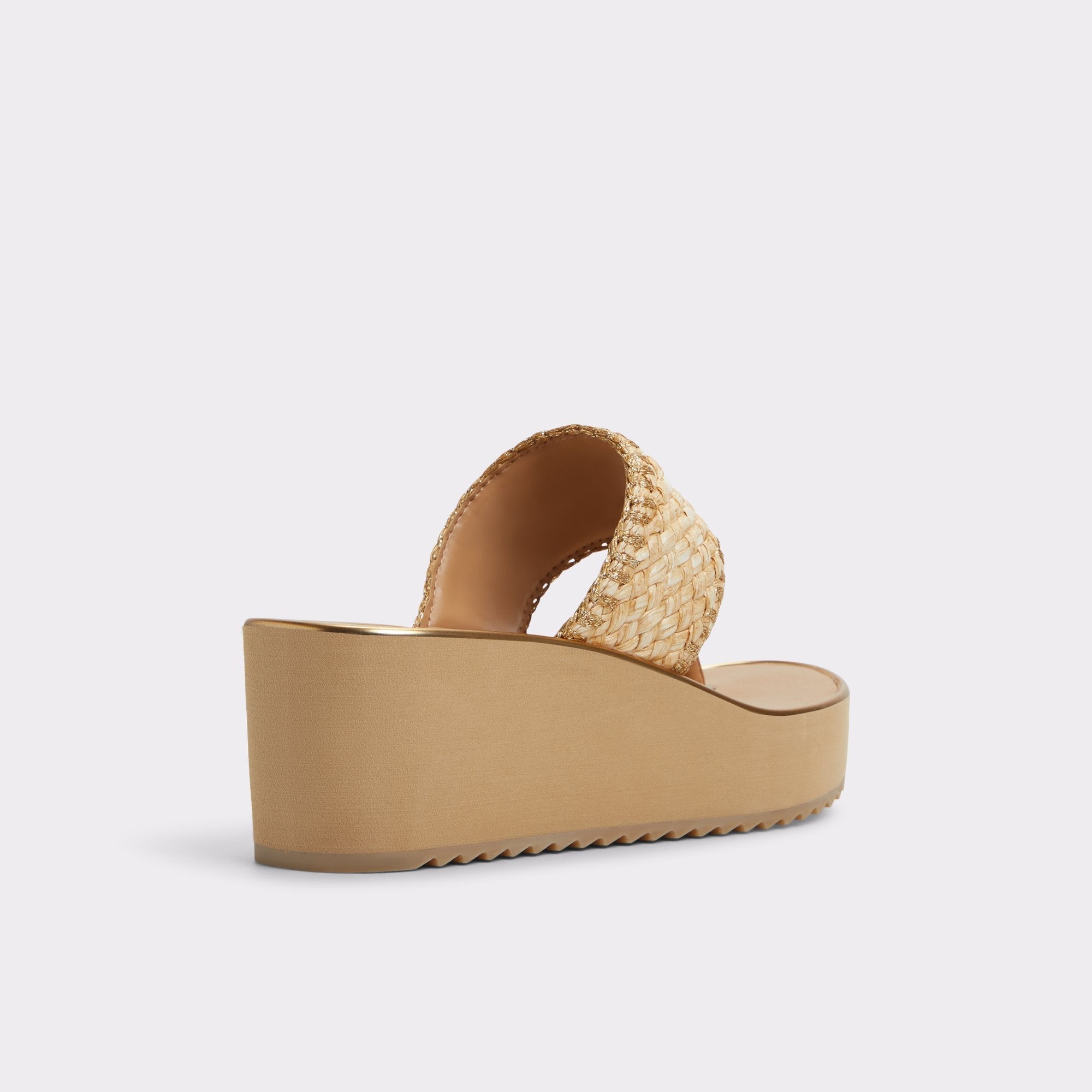 Aldo Penelopy Natural Women's Wedges - Wedge sandal, Wedge heel Natural