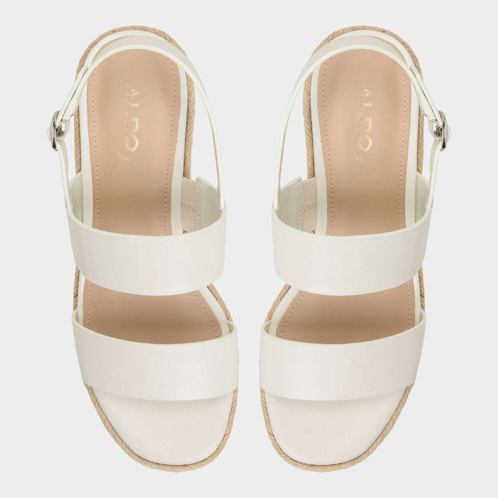 Aldo Keoni Open White Women's Platform sandals - Wedge sandal Open white