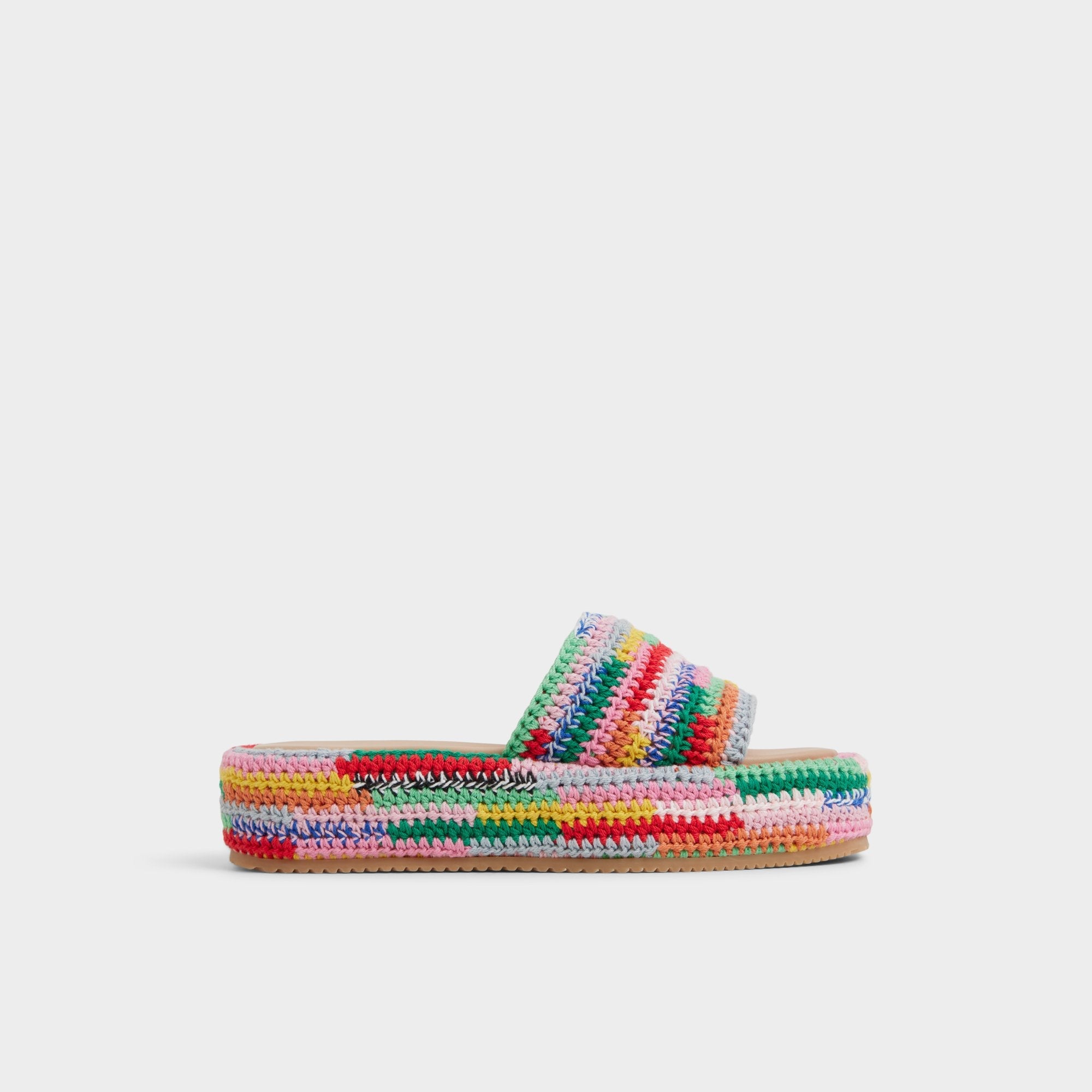 Aldo Bohemina Bright Multi Women's Platform sandals - Flatform sandal Bright Multi