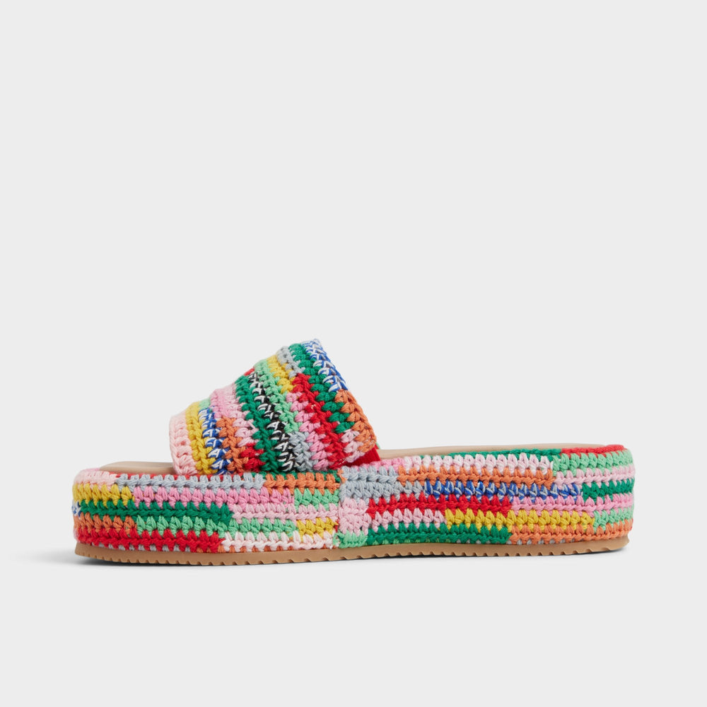 Aldo Bohemina Bright Multi Women's Platform sandals - Flatform sandal Bright Multi