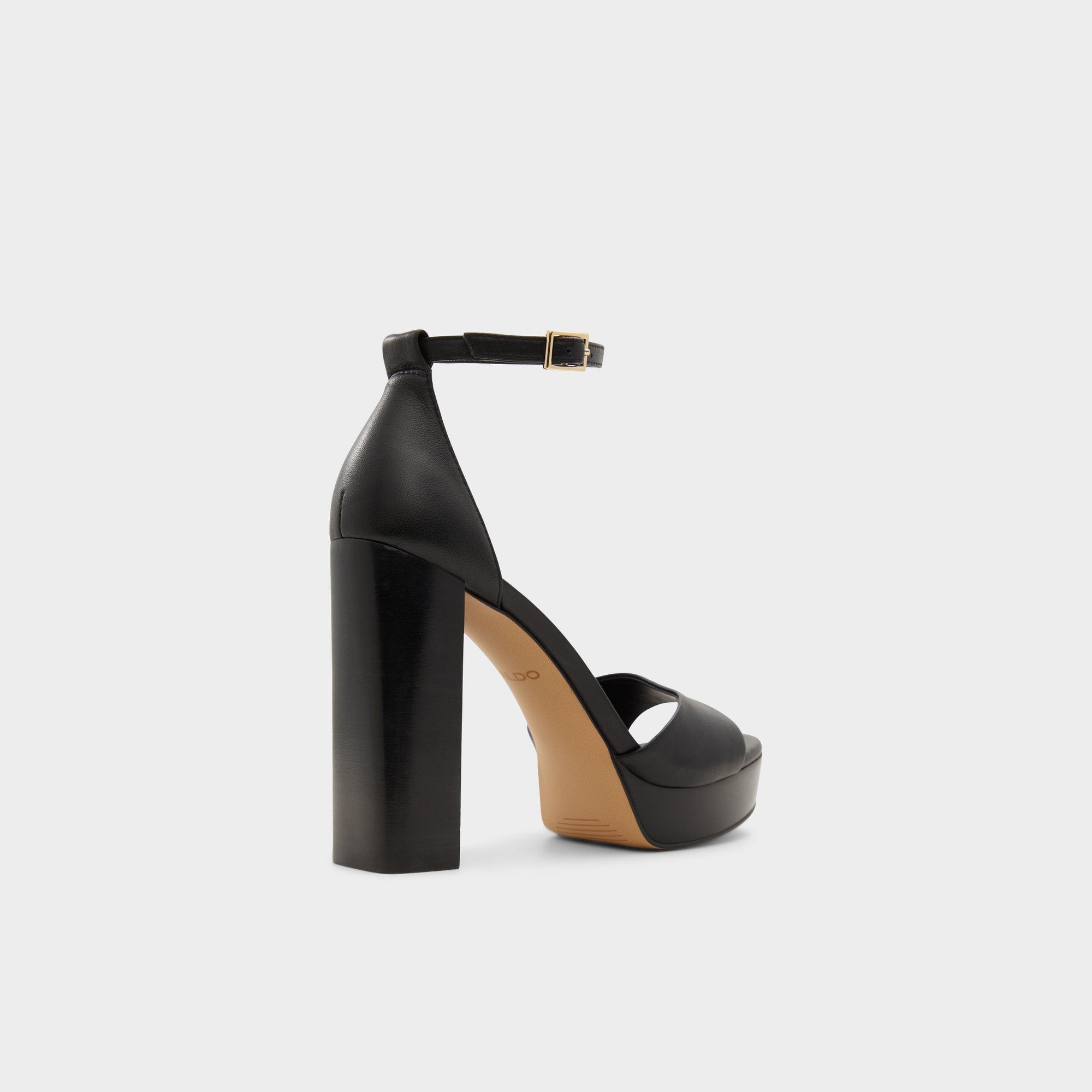 Aldo Enaegyn2.0 Black Women's Platform sandals - Strappy heeled sandal, Platform Black