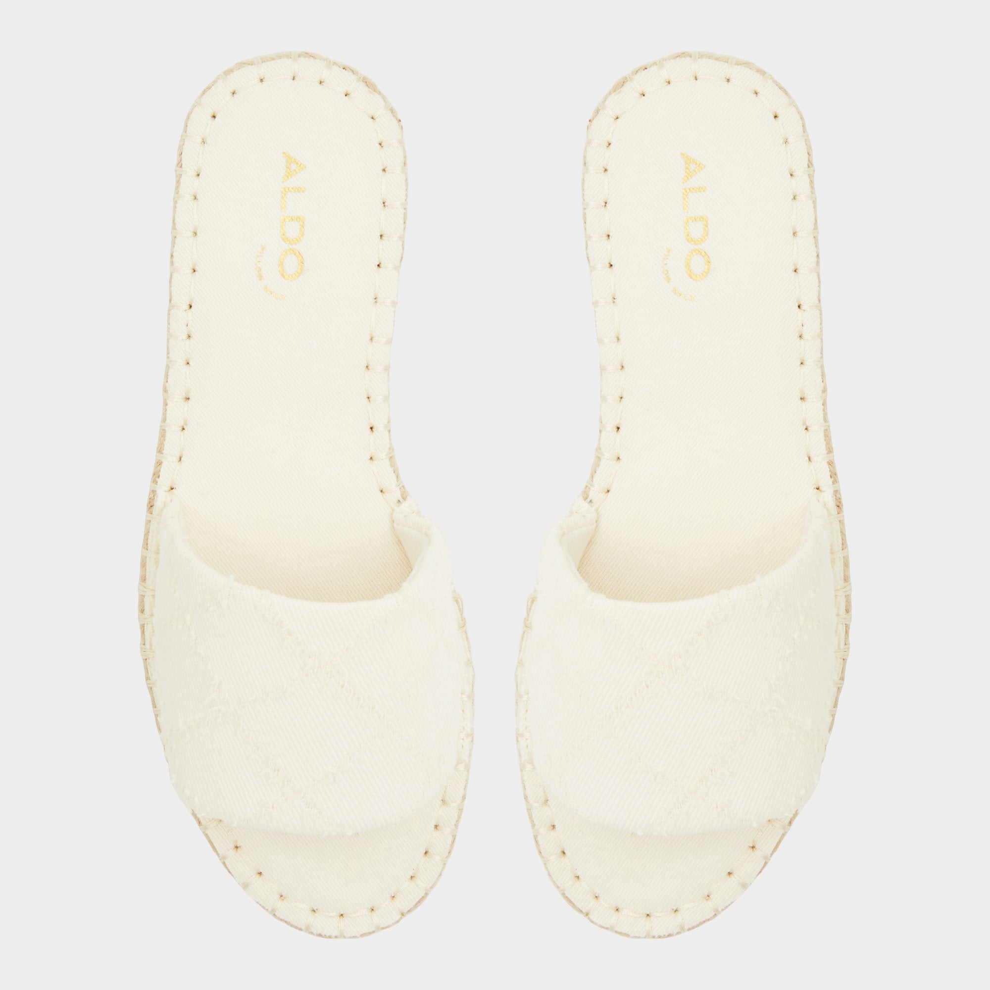 Aldo Erireni Open Natural Women's Flats - Slide sandal Open Natural