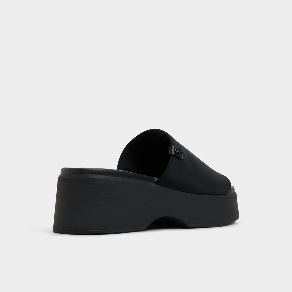 Aldo Yassa Black Women's Wedges - Wedge sandal Black