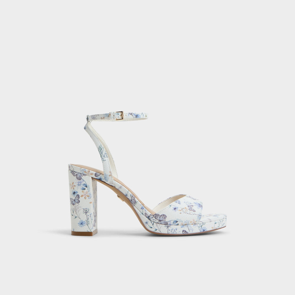 Aldo Gracious Multi Women's Block heels - Strappy heeled sandal, Block heel Multi