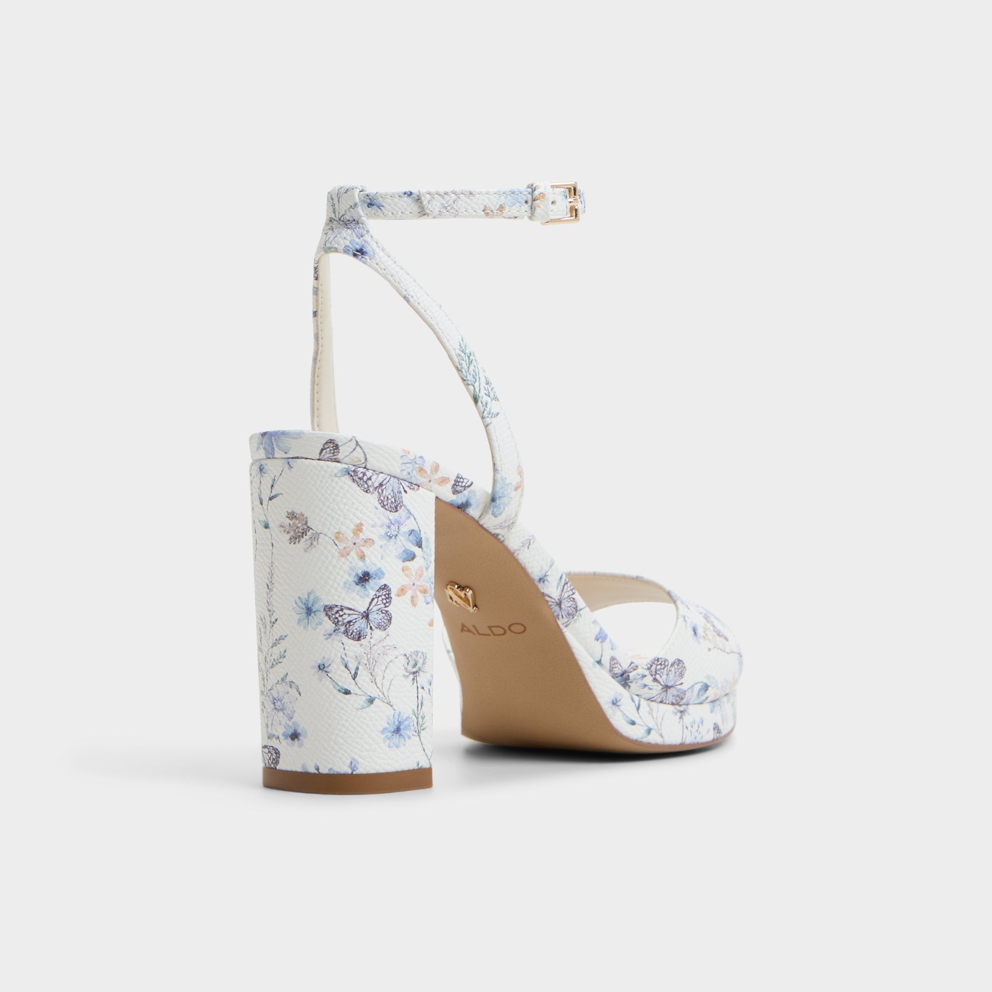 Aldo Gracious Multi Women's Block heels - Strappy heeled sandal, Block heel Multi