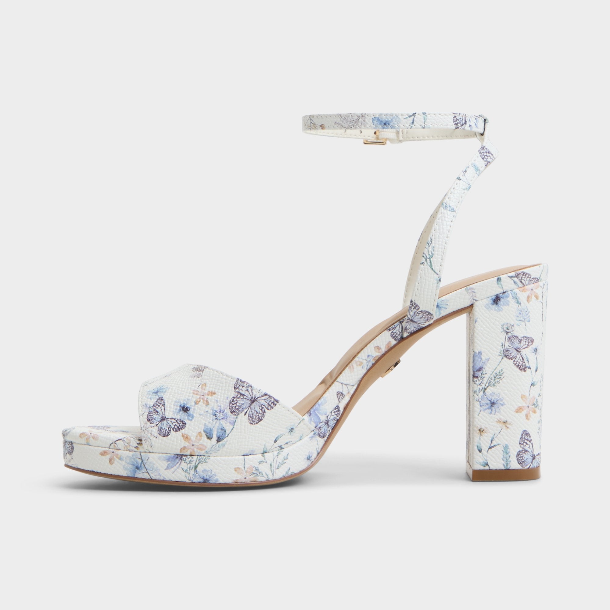 Aldo Gracious Multi Women's Block heels - Strappy heeled sandal, Block heel Multi