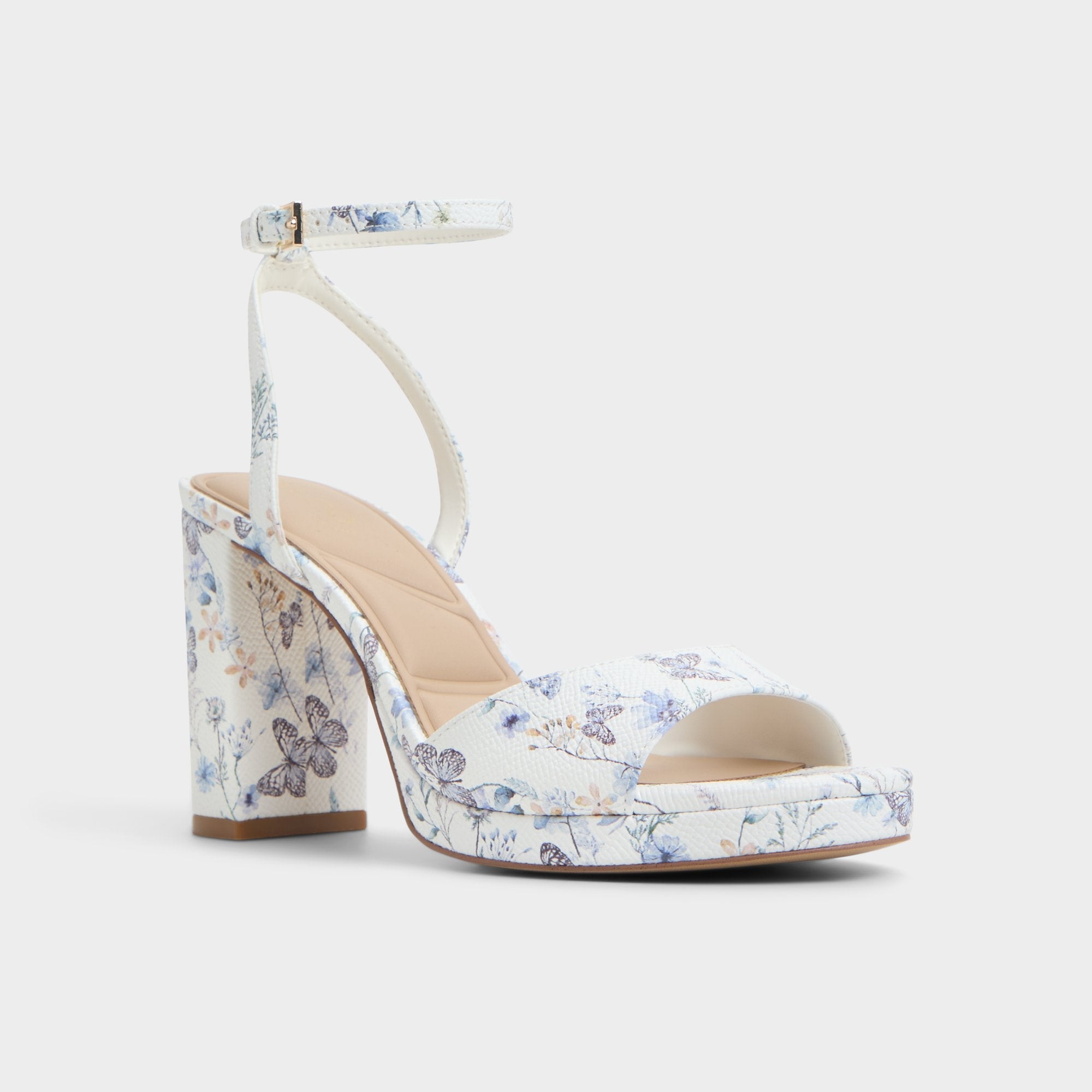 Aldo Gracious Multi Women's Block heels - Strappy heeled sandal, Block heel Multi