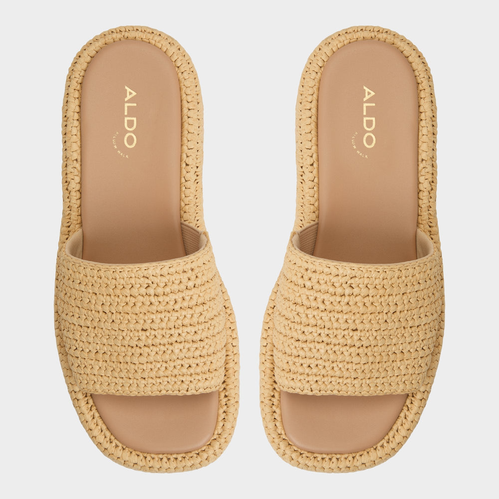 Aldo Bohemina Natural Women's Platform sandals - Flatform sandal Natural