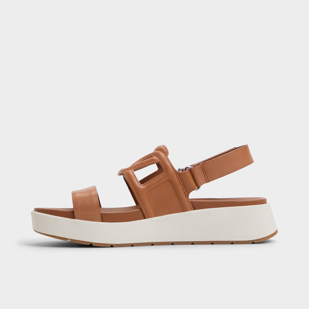 Aldo Onuvia Medium Brown Women's Footbed sandals - Footbed sandal, Flatform Medium Brown