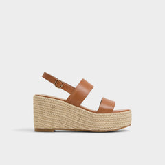Aldo Keoni Medium Brown Women's Platform sandals - Wedge sandal Medium brown