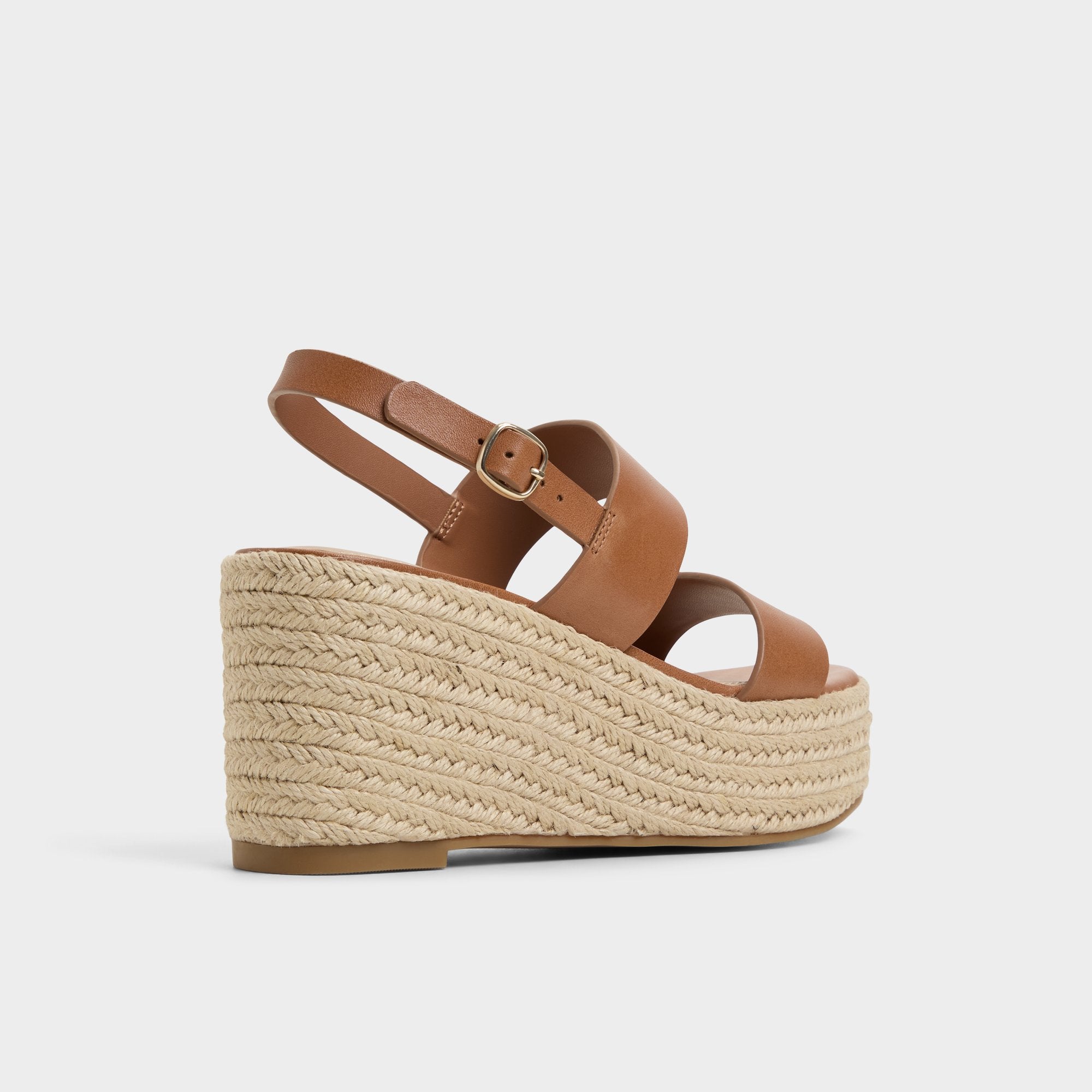 Aldo Keoni Medium Brown Women's Platform sandals - Wedge sandal Medium brown
