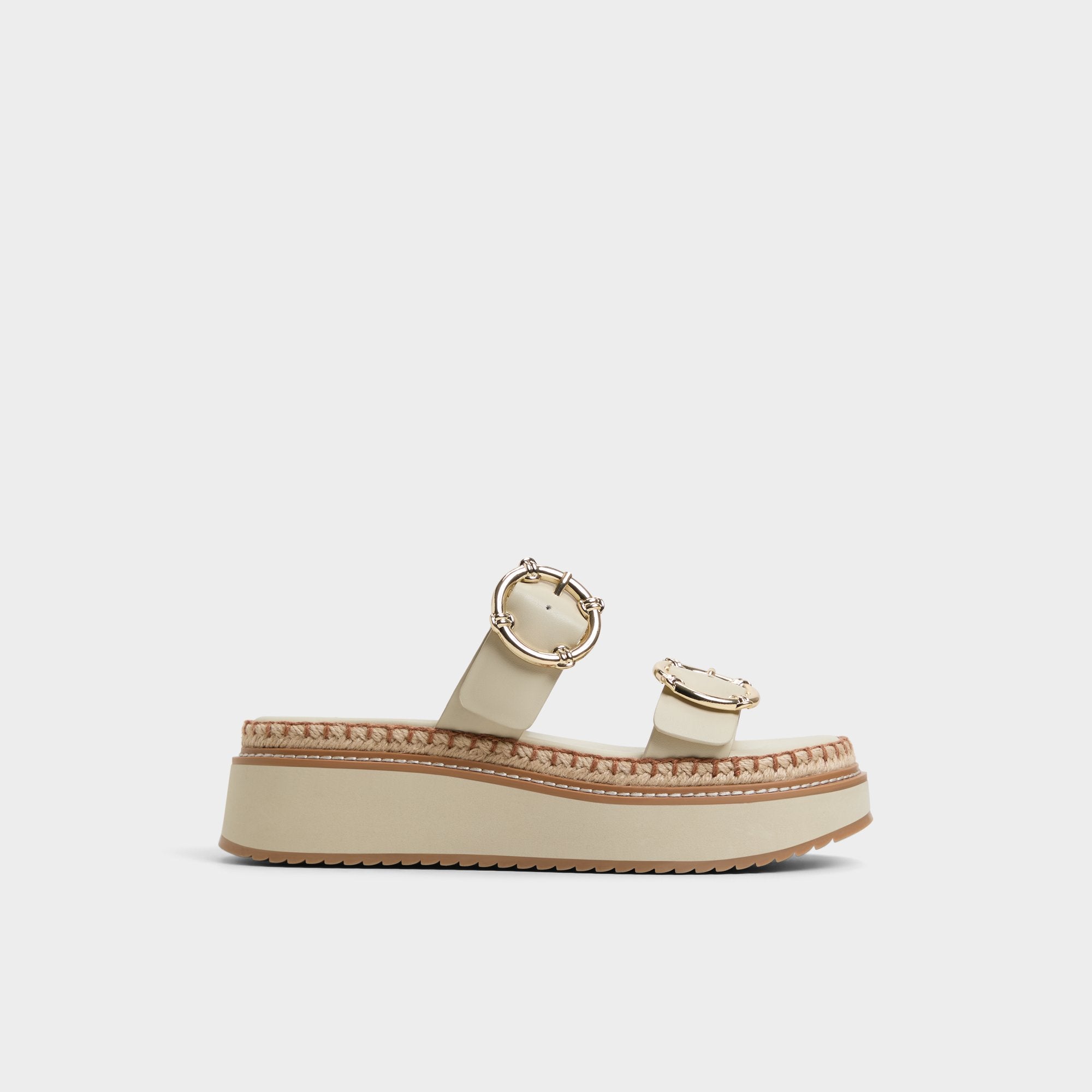 Aldo Kaeithien Bone Women's Platform sandals - Slide sandal Bone