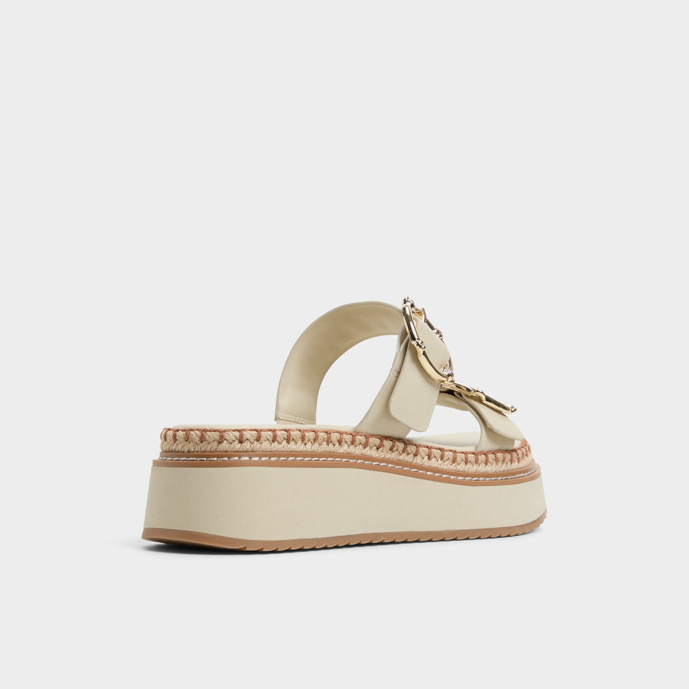Aldo Kaeithien Bone Women's Platform sandals - Slide sandal Bone