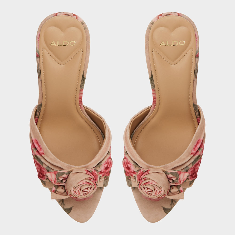 Aldo Rosalina in Beige Combo 14193392 - Heeled mule, Stiletto heel Beige combo