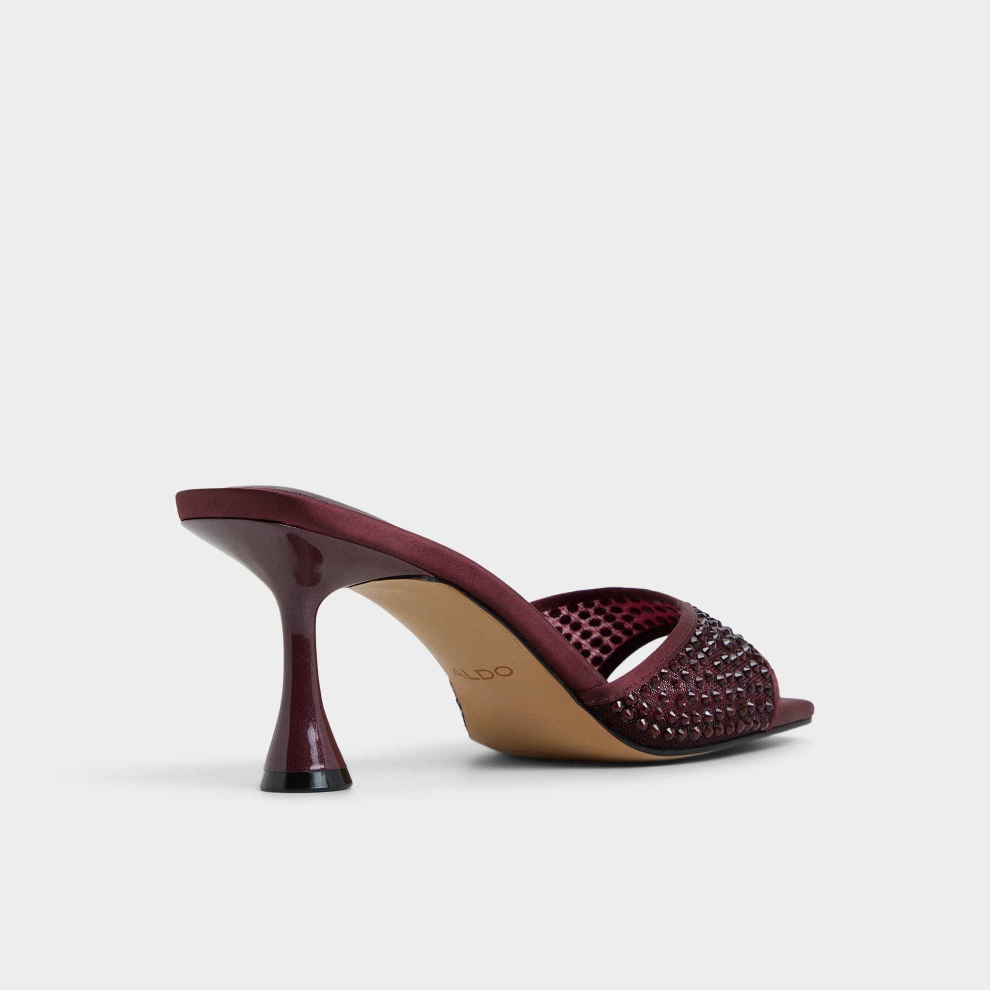 Aldo Agatha in Bordo - Heeled mule Bordo
