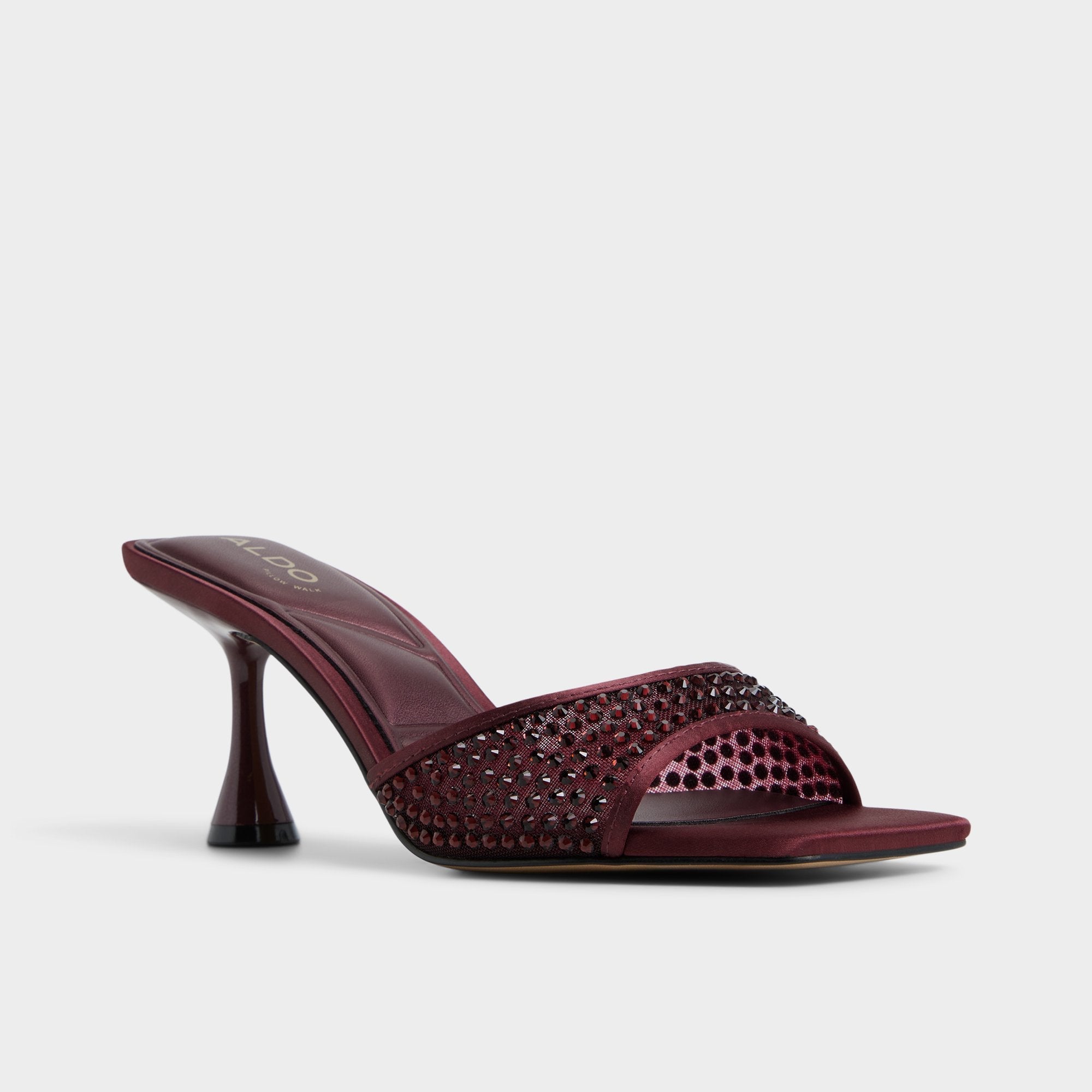 Aldo Agatha in Bordo - Heeled mule Bordo