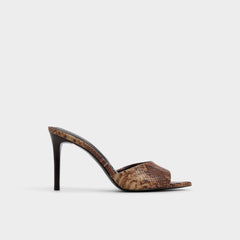 Aldo Anniebrilden in Brown Multi 14190598 - Heeled mule, Stiletto heel Brown multi