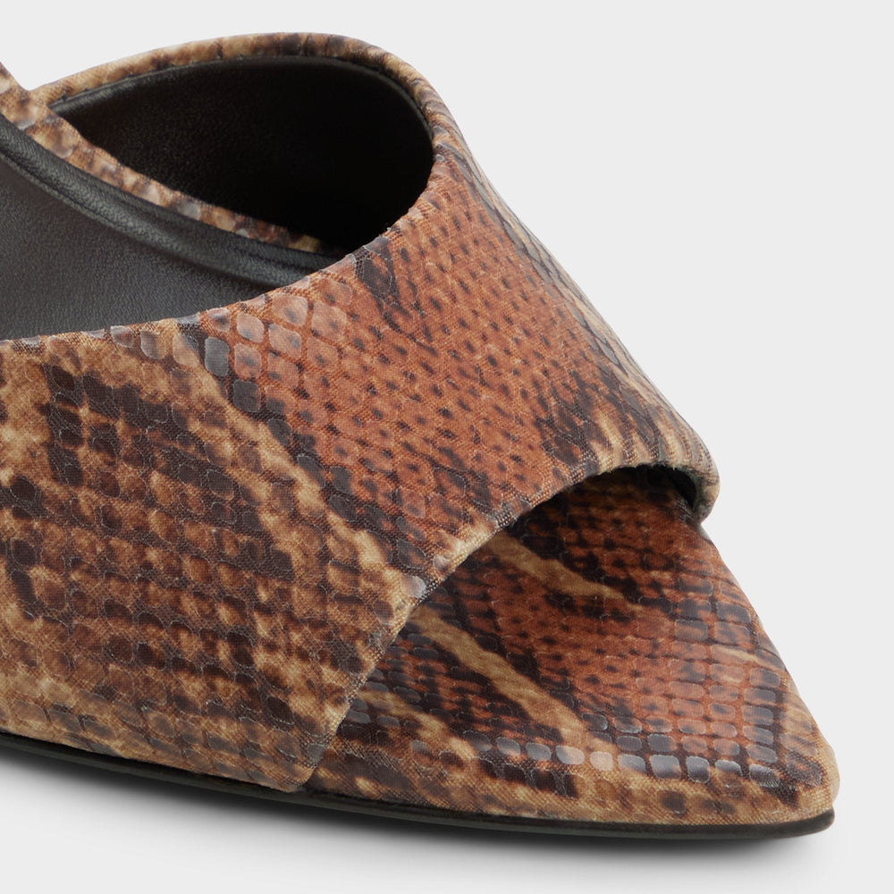 Aldo Anniebrilden in Brown Multi 14190598 - Heeled mule, Stiletto heel Brown multi