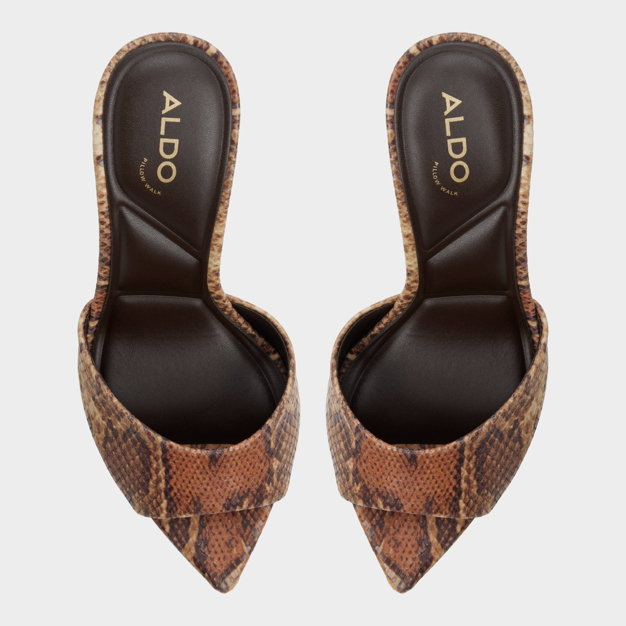Aldo Anniebrilden in Brown Multi 14190598 - Heeled mule, Stiletto heel Brown multi