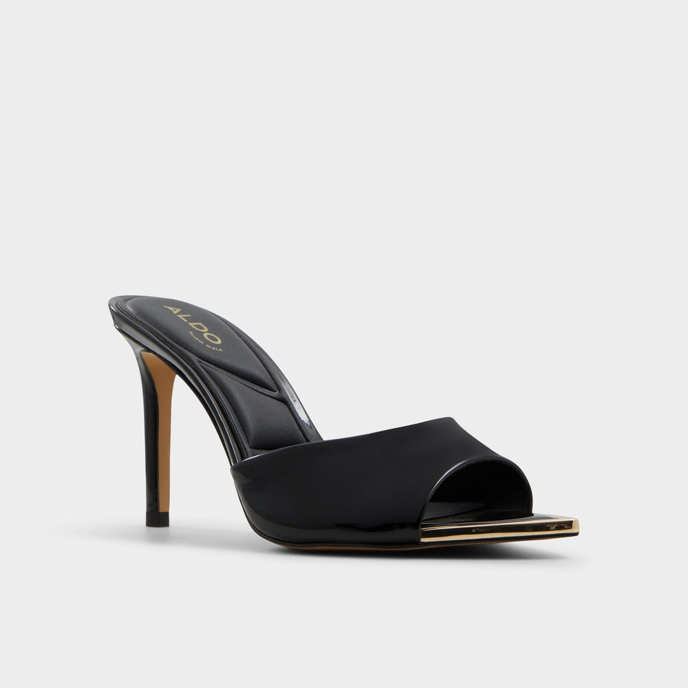 Aldo Anniebrilden Black Women's Heeled mules - Heeled mule, Stiletto heel Black