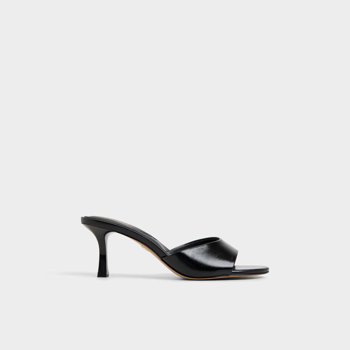 Aldo Annaberaen in Black - Heeled mule, Stiletto heel Black