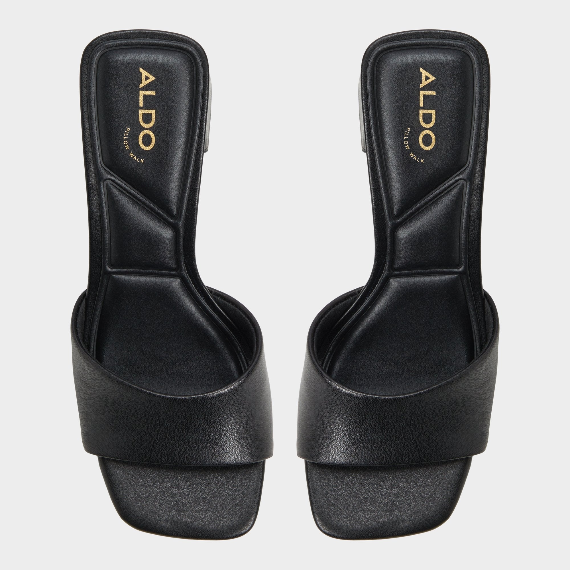 Aldo Tisha Black Women's Heeled mules - Heeled mule, Block heel Black