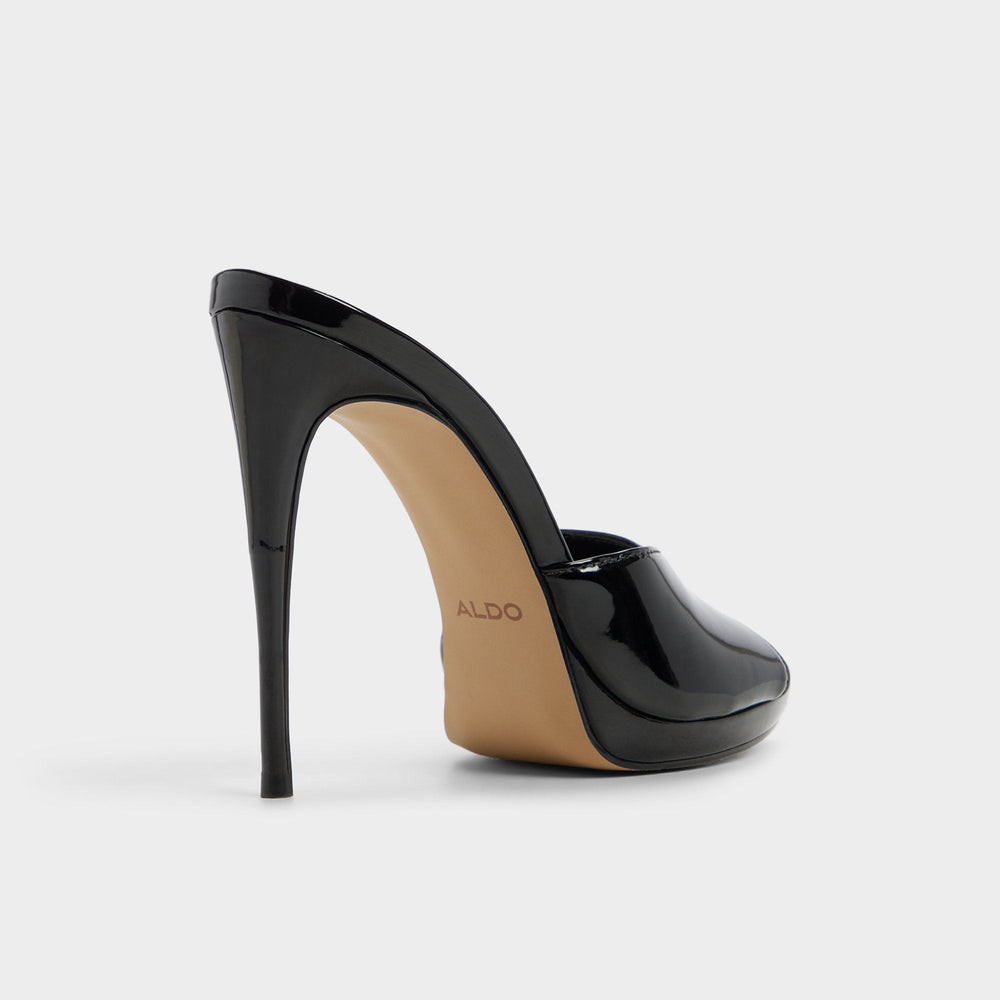 Aldo Rivieraa in Black - Heeled mule, Platform Black